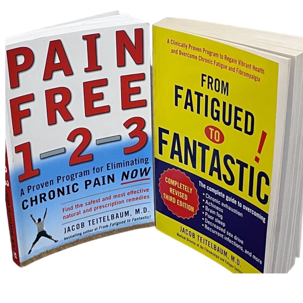 Chronic Fatigue Syndrome and Chronic Pain Book Bundle by Dr. Teitelbaum